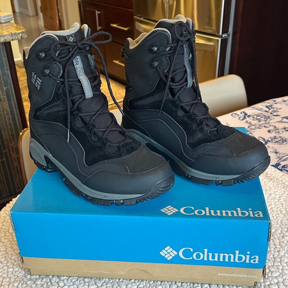 Men’s Columbia Backramp Waterproof Techlite Snow Boots Sz 9